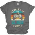 Class Of 2024 Senior Graduation Leveled Up Gamer Class 2024 Unisex Jersey T-Shirt