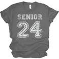 Class Of 2024 Senior Graduation Tee Back To School Vintage Unisex Jersey T-Shirt