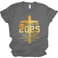 Class Of 2025 Christian Graduation Senior Graduate Men Women Unisex Jersey T-Shirt