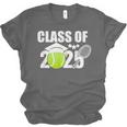 Class Of 2025 Graduation Senior Tennis Player Unisex Jersey T-Shirt