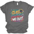 Class Of 2025 We Out Graffiti Graduation 2025 Unisex Jersey T-Shirt