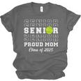 Class Of 2025 Tennis Mom Senior Graduation Graduate Unisex Jersey T-Shirt