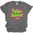 Class Of 2026 Fresh Senior 90s TV Style Retro Graduation Unisex Jersey T-Shirt