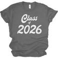 Class Of 2026 Graduation School Spirit Her Senior Class Unisex Jersey T-Shirt