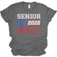 Class Of 2026 Senior Back To School American Flag Graduation Unisex Jersey T-Shirt