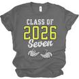 Class Of 2026 Six Seven Senior Yellow Graduation 6 7 Unisex Jersey T-Shirt