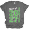 Class Of 2027 Senior 27 High School Graduation Senior 2027 Unisex Jersey T-Shirt