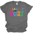 Class Of 2027 Shirt For Boys And Girls Fun 2027 Graduation Unisex Jersey T-Shirt