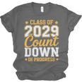Class Of 2029 Count Down Fun First Day 8th Grade Graduation Unisex Jersey T-Shirt