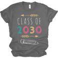 Class Of 2030 Grow With Me 2nd Grade Graduation Unisex Jersey T-Shirt