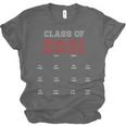 Class Of 2031 Graduation T-Shirt With Space For Hand Prints Unisex Jersey T-Shirt