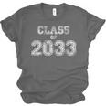 Class Of 2033 Shirt Senior 2033 Graduation Him Her Unisex Jersey T-Shirt