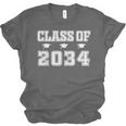 Class Of 2034 School Graduation Unisex Jersey T-Shirt