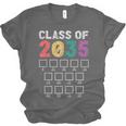 Class Of 2035 Graduation Check List Unisex Jersey T-Shirt