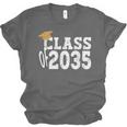 Class Of 2035 Grow With Me Boy Girl First Day Of Graduation Unisex Jersey T-Shirt
