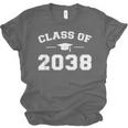 Class Of 2038 Grow Together First Day Of School Graduation Unisex Jersey T-Shirt