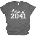 Class Of 2041 Grow With Me Graduation First Day Of School Unisex Jersey T-Shirt