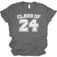 Class Of 24 2024 School Tee Shirt Graduation Class Party Unisex Jersey T-Shirt