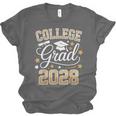 College Grad Class Of 2028 Senior Graduate Graduation 2028 Unisex Jersey T-Shirt