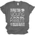 College Graduate Mom Dad Quote Graduation Party Unisex Jersey T-Shirt