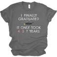 College Graduation Class Of 2021 Finally Graduated Unisex Jersey T-Shirt