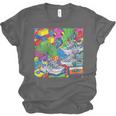 Colorful Kidcore 90s Nostalgia Meme Sneakers Robot Toy Slime Unisex Jersey T-Shirt Colorful Kidcore 90s Nostalgia Meme Sneakers Robot Toy Slime Unisex Jersey T-Shirt