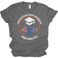 Congratulations Graduate You Did It Class Of 2024 Graduation Unisex Jersey T-Shirt