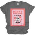 Cool Fun Cute Party Introvert Cat Character Unisex Jersey T-Shirt
