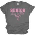 Coquette Senior 2026 Class Of 2026 Pink Bow Graduation 2026 Unisex Jersey T-Shirt