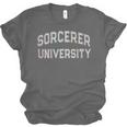 Crazy Sarcastic SORCERER UNIVERSITY Introvert Anti Social Unisex Jersey T-Shirt Crazy Sarcastic SORCERER UNIVERSITY Introvert Anti Social Unisex Jersey T-Shirt