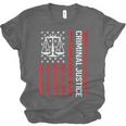 Criminal Justice Major College Student Graduate Graduation Unisex Jersey T-Shirt