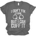 I Cuff Stupid Police OfficerShirt Academy Graduation Unisex Jersey T-Shirt