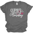 Cupid's Homebody Introvert Valentine's Day Home Unisex Jersey T-Shirt Cupid's Homebody Introvert Valentine's Day Home Unisex Jersey T-Shirt