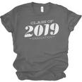 Cute Class Of 2019 Distressed Senior Graduation 2019 Unisex Jersey T-Shirt