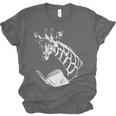 Cute Giraffe Wear Glasses Reading Book Librarian Bookworm Unisex Jersey T-Shirt Cute Giraffe Wear Glasses Reading Book Librarian Bookworm Unisex Jersey T-Shirt