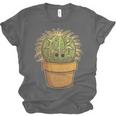 Cute Golden Barrel Cactus Introvert Distressed Unisex Jersey T-Shirt Cute Golden Barrel Cactus Introvert Distressed Unisex Jersey T-Shirt