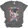 Dabbing 6th Grade Unicorn Graduation Class Of 2020 Nailed It Unisex Jersey T-Shirt