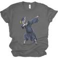 Dabbing Graduate Zebra Team Mascot Graduation Senior Shirt Unisex Jersey T-Shirt
