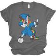 Dabbing Graduation Class 2023 Unicorn Volleyball Unisex Jersey T-Shirt