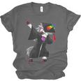 Dabbing Unicorn Cap And Gown Graduate 2021 Graduation Day Unisex Jersey T-Shirt