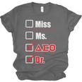 Delta Sigma Theta Sorority Delta Doctor Graduation Unisex Jersey T-Shirt