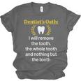 Dentist Dental School Graduation Tooth Oath Dentistry Unisex Jersey T-Shirt
