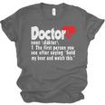 Doctor For Medical Med Student Graduation Unisex Jersey T-Shirt
