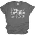 Dog Lover Introvert Sarcasm For Women Men Kids Unisex Jersey T-Shirt