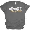 DONE Class Of 2024 Graduation For Her Him Grad Senior 2024 Unisex Jersey T-Shirt