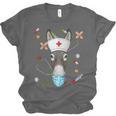 Donkey Nurse RN ER Nursing School Graduation Unisex Jersey T-Shirt