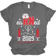 Earned It 2025 For Nurse Graduation Or RN LPN Class Of 2025 Unisex Jersey T-Shirt