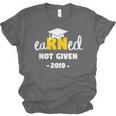 Earned Not Given Shirt RN Nurses Graduation 2019 Her Unisex Jersey T-Shirt
