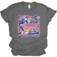 EAT THE RICH 90S NOSTALGIA WHALE ORCA YAHCT RETRO Unisex Jersey T-Shirt