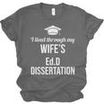 EDD Doctor Of Education EdD Wife Doctorate Graduation Unisex Jersey T-Shirt